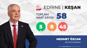 Mehmet Özcan’ın 58 Vaadinin Büyük Bölümü Yerine Getirilmedi!