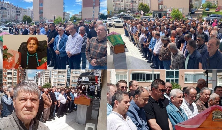 Bakiye Sarılarlı dualarla son yolculuğuna uğurlandı