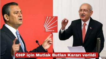 CHP için Mutlak Butlan Kararı verildi