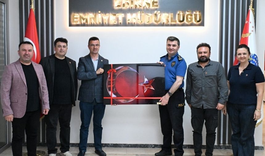 EGD’den İl Emniyet Müdürü’ne ziyaret
