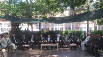 Keşan’da bayramlaşma dün yapıldı