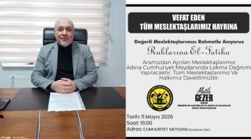 Keşanlı kuaför esnafından ahde vefa