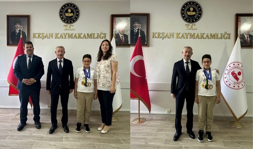 Oğuzhan Ata Konçe’den Aziz Mercan’a ziyaret