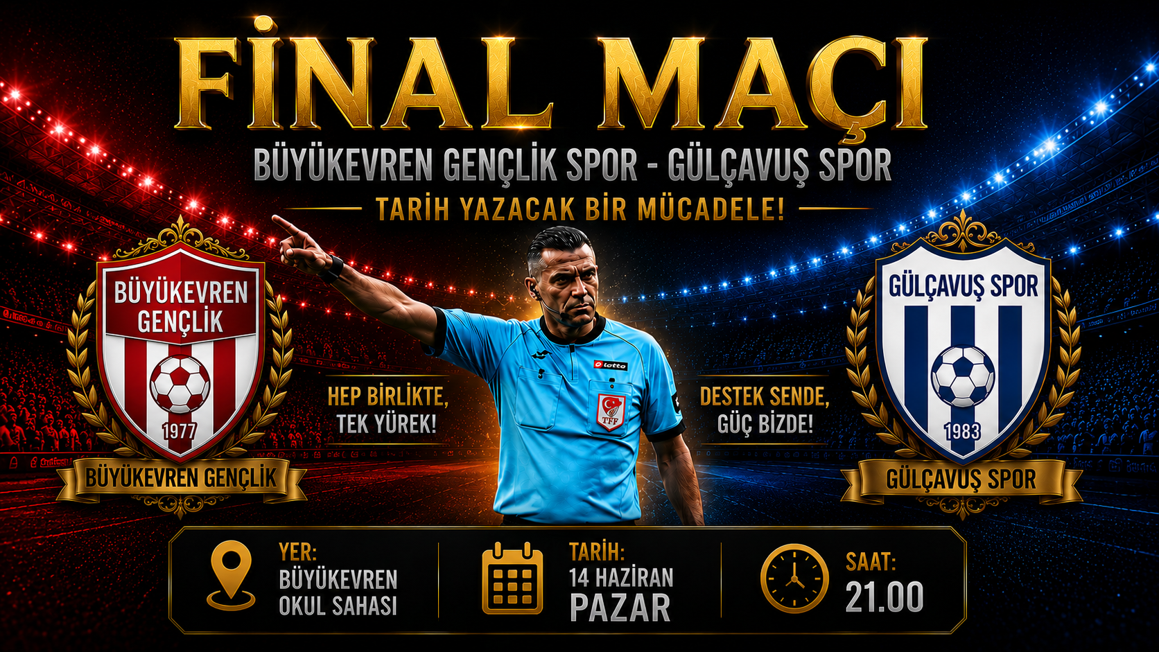 Büyük finalde tarih yazılacak!