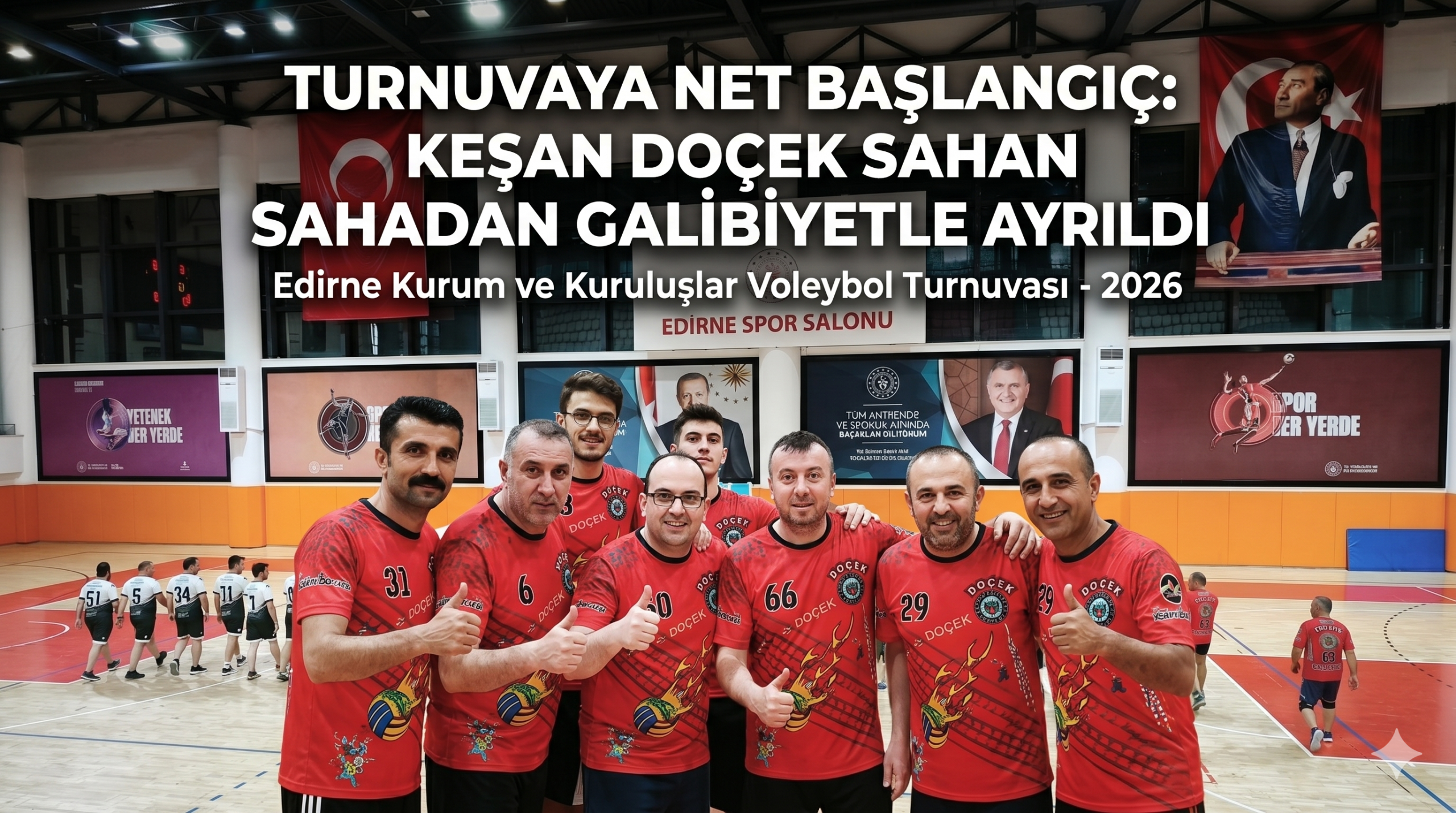 Keşan DOÇEK sahadan galibiyetle ayrıldı