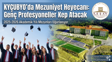 KYÇUBYO’da mezuniyet heyecanı yaşanacak