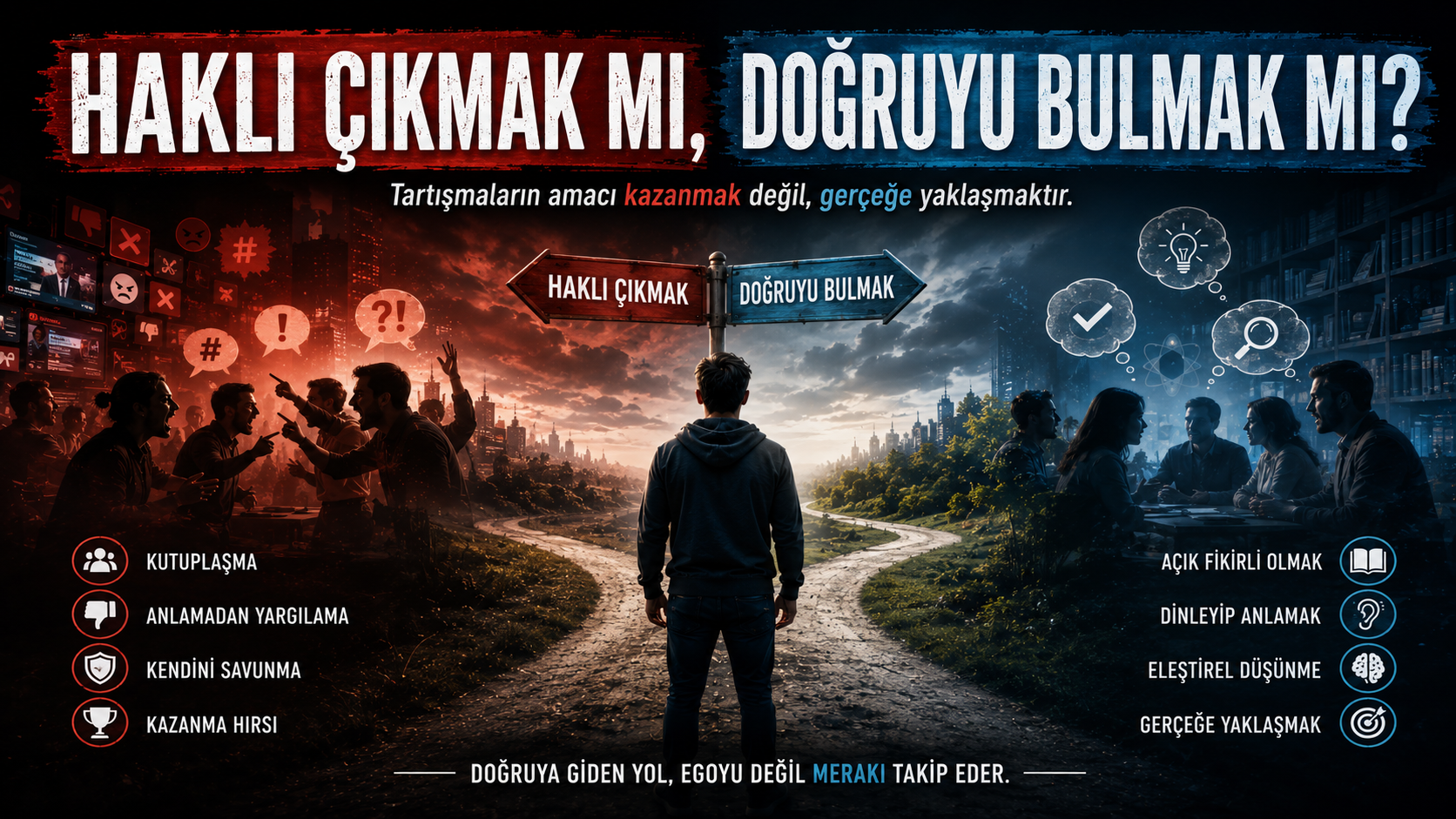 Haklı Çıkmak mı, Doğruyu Bulmak mı?