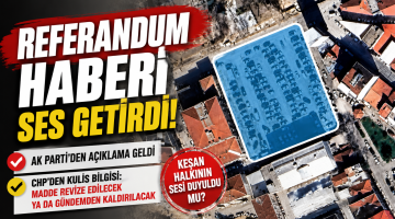 Referandum Haberi Ses Getirdi!