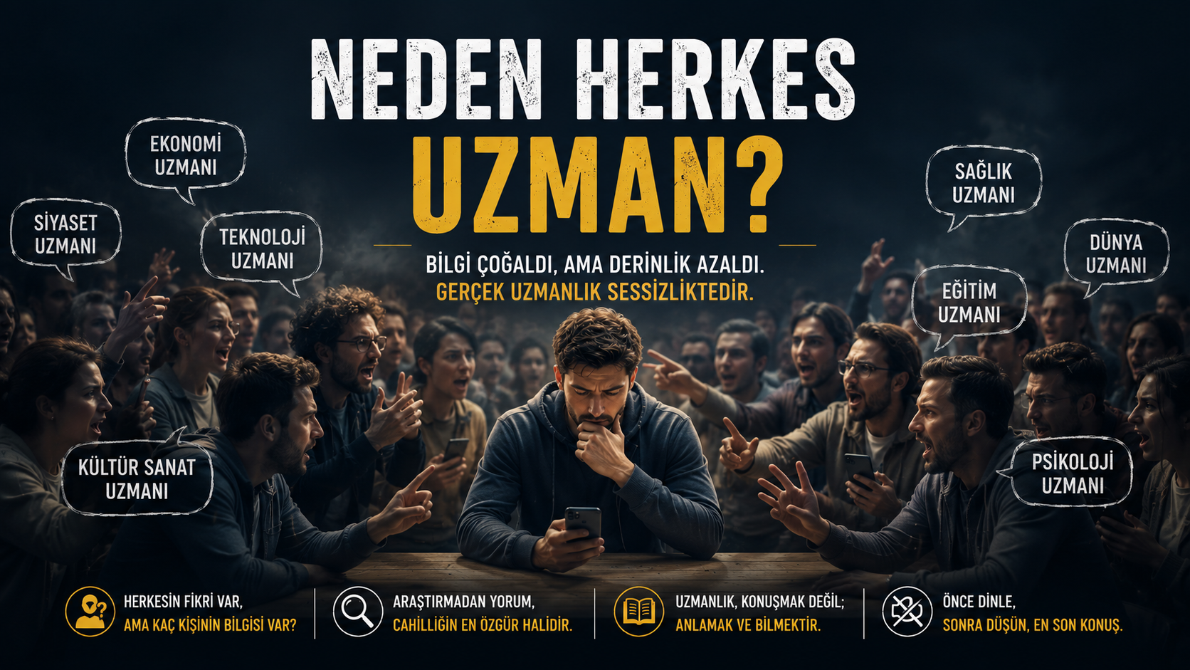 Neden Herkes Uzman?