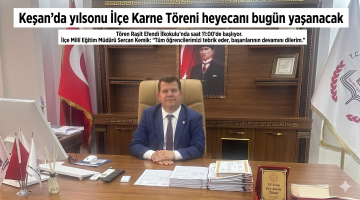 Yılsonu İlçe Karne Töreni heyecanı bugün yaşanacak