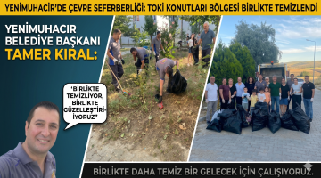 Yenimuhacir’de çevre seferberliği gerçekleştirildi