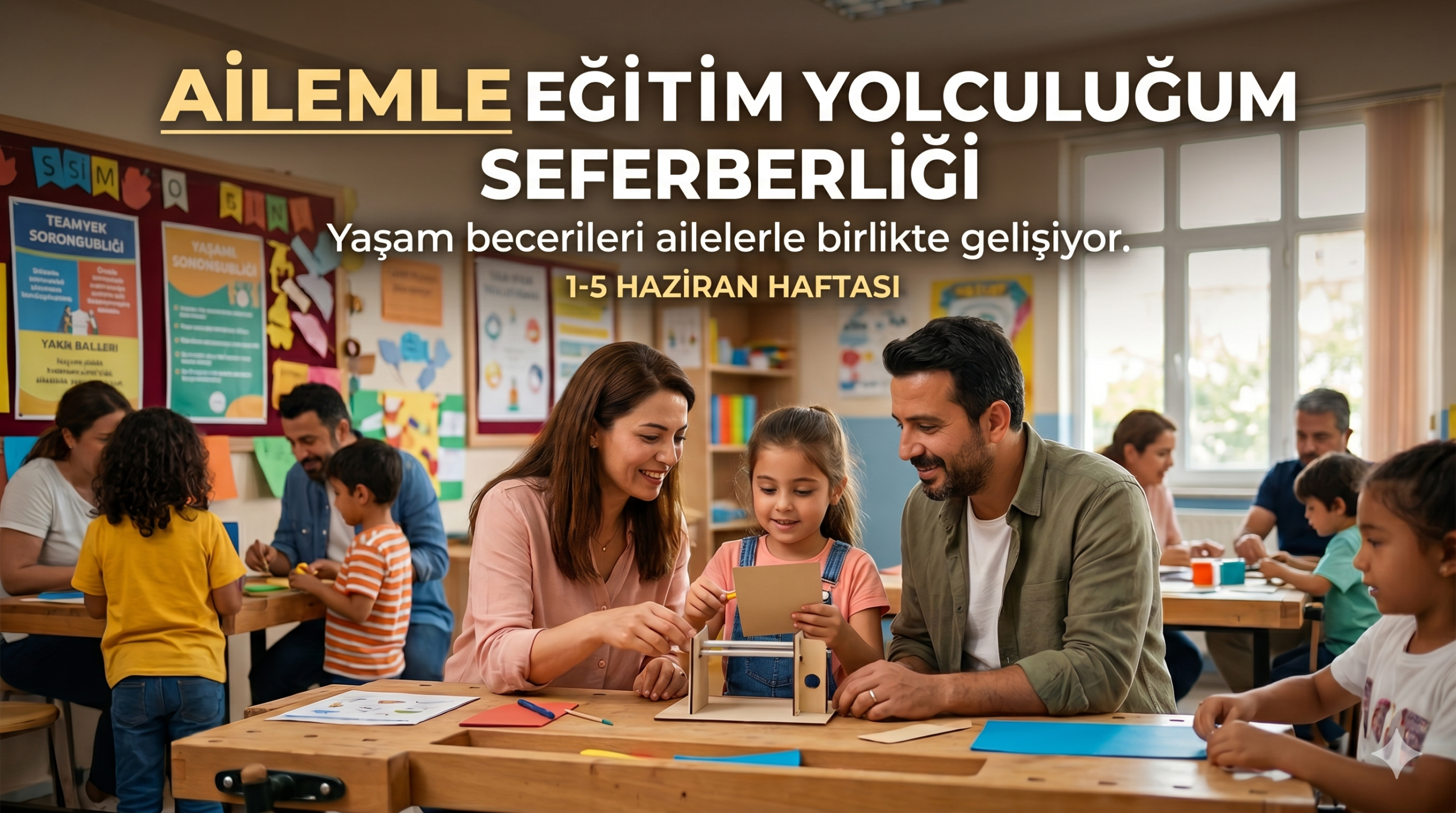 Okullarımızda “ailemle eğitim yolculuğum” seferberliği