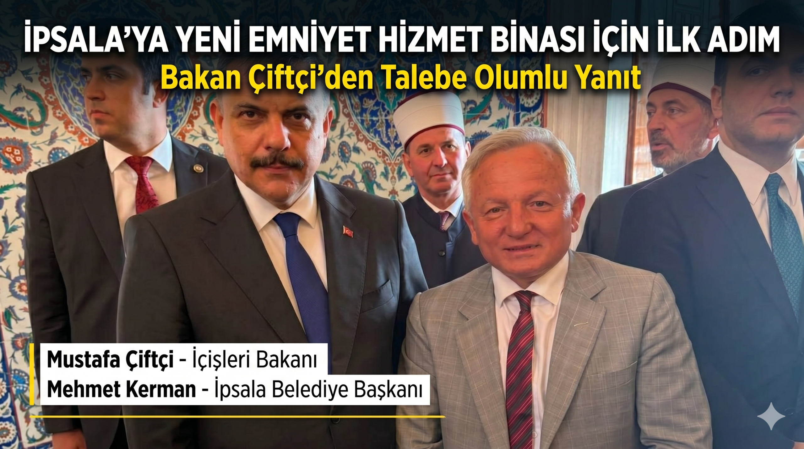 İpsala’ya yeni emniyet hizmet binası için ilk adım