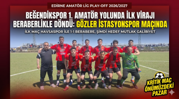 Beğendikspor gözünü 1.Amatör’e dikti