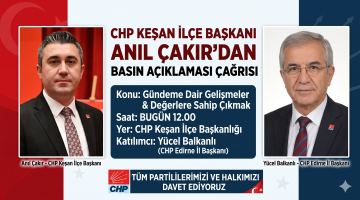 Anıl Çakır’dan basın açıklaması çağrısı