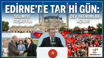 Cumhurbaşkanı Erdoğan Edirneli vatandaşla buluştu