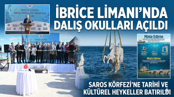 İbrice Limanı’nda dalış okullarının açılışı yapıldı