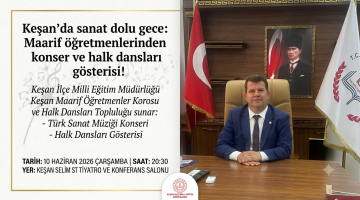 Keşan’da sanat dolu gece