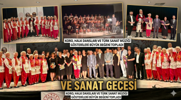 Keşanlı öğretmenlerden harika bir kültür ve sanat gecesi