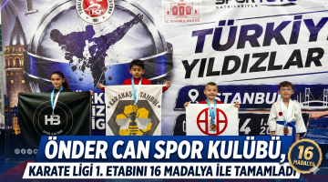 Önder Can Spor Kulübü’nden 16 madalya