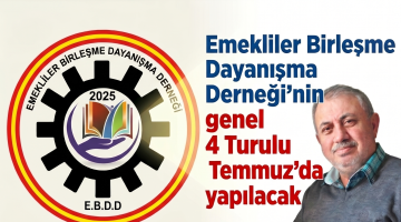 Emekliler 4 Temmuz’da kongre yapacak