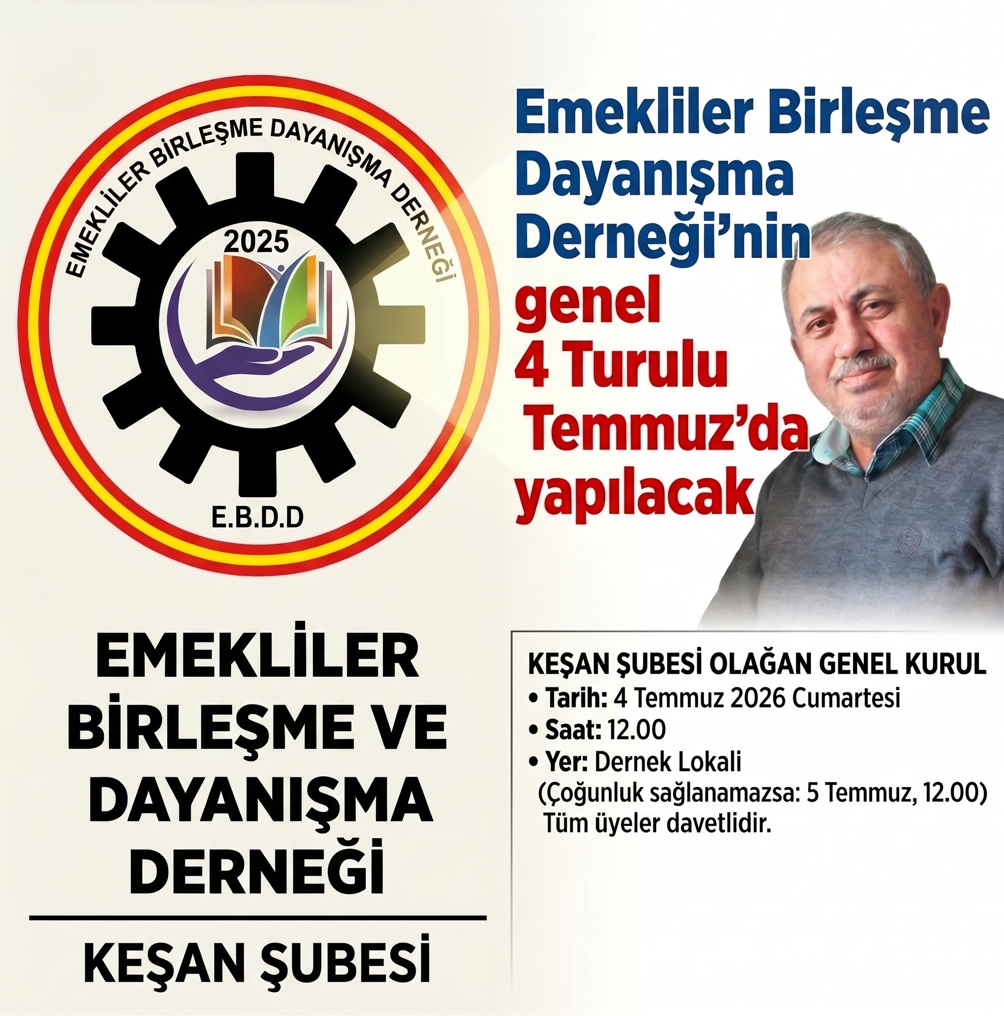 Emekliler 4 Temmuz’da kongre yapacak