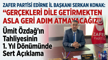 Konak, “Gerçekleri dile getirmekten asla geri adım atmayacağız”