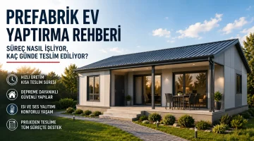 Prefabrik Ev Yaptırma Rehberi: Süreç Nasıl İşliyor?