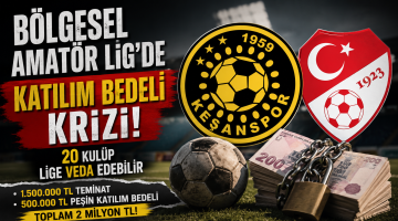 Bölgesel Amatör Lig’de (BAL) “katılım bedeli” krizi
