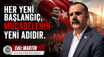 Ediz Martin’den kararlılık mesajı