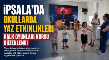 İpsala’da kullarda halk oyunları kursu