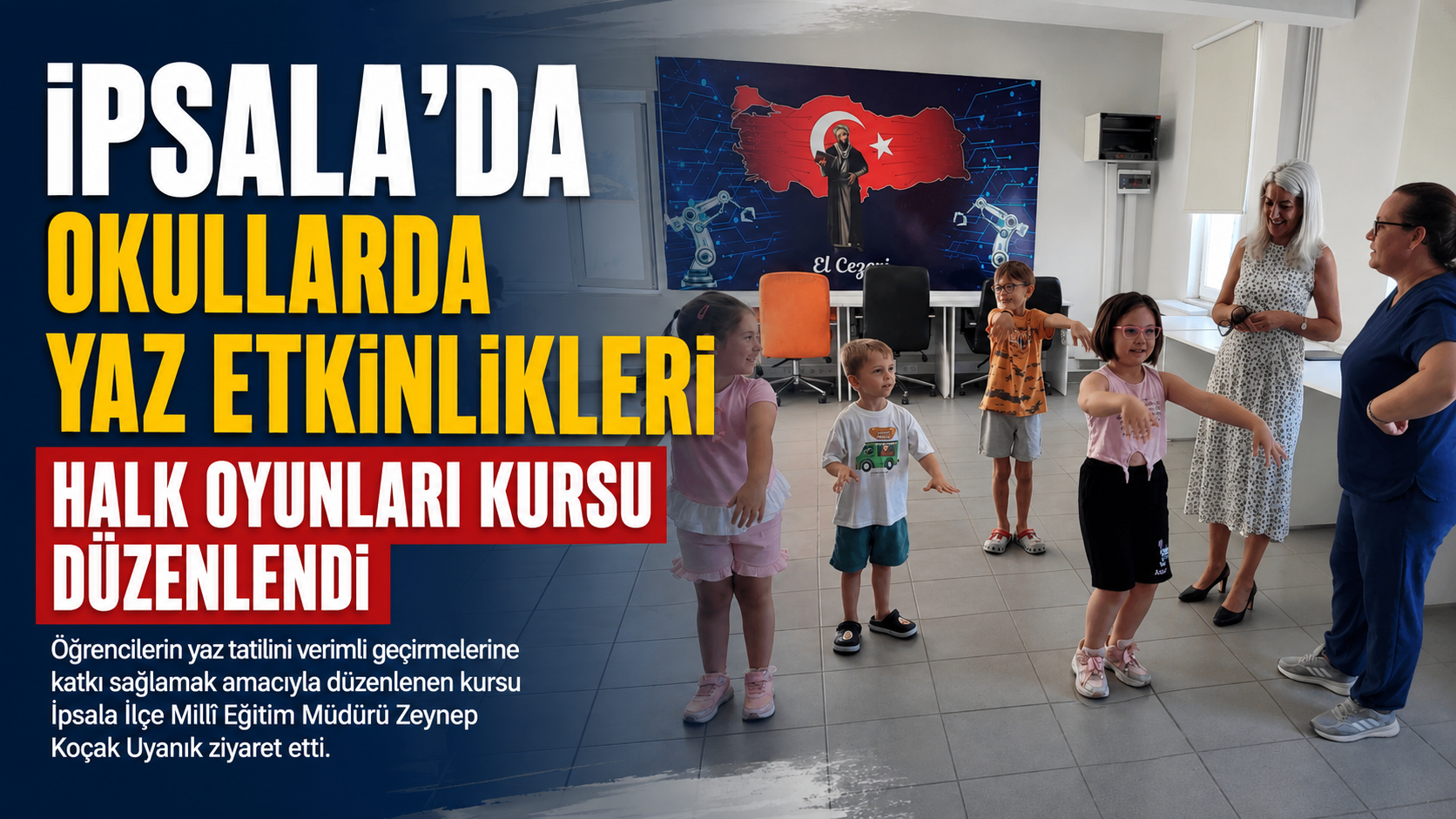 İpsala’da kullarda halk oyunları kursu
