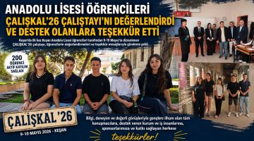 ÇALIŞKAL’26 Çalıştayı’nı değerlendirdiler
