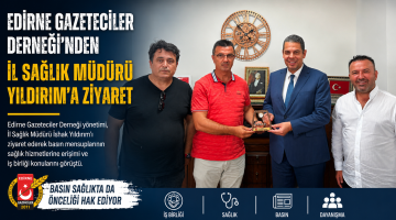 EGD’den İl Sağlık Müdürü’ne ziyaret