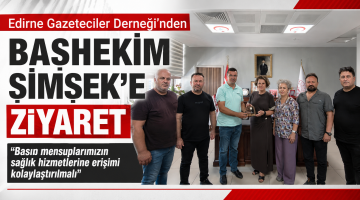 EGD’den Başhekim Şimşek’e ziyaret
