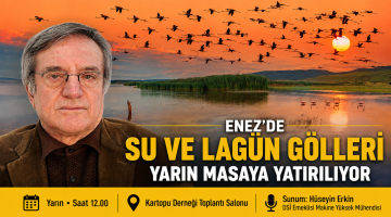Enez’de su ve lagün gölleri yarın masaya yatırılıyor