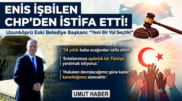 Belediye Başkanı Enis İşbilen CHP’den istifa etti