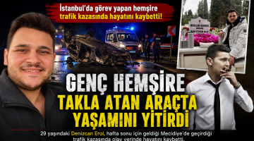 Mecidiye’de üzücü kaza 1 ölü