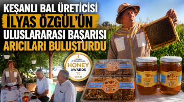 İlyas Özgül’ün başarısı arıcıları buluşturdu