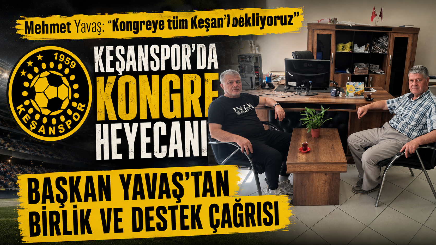 Mehmet Yavaş: “Kongreye tüm Keşan’ı bekliyoruz”