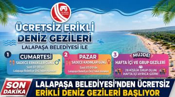 Lalapaşa Belediyesi’nden Erikli deniz gezileri başlıyor