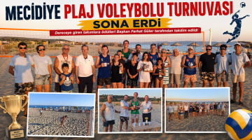 Mecidiye Plaj Voleybolu Turnuvası sona erdi