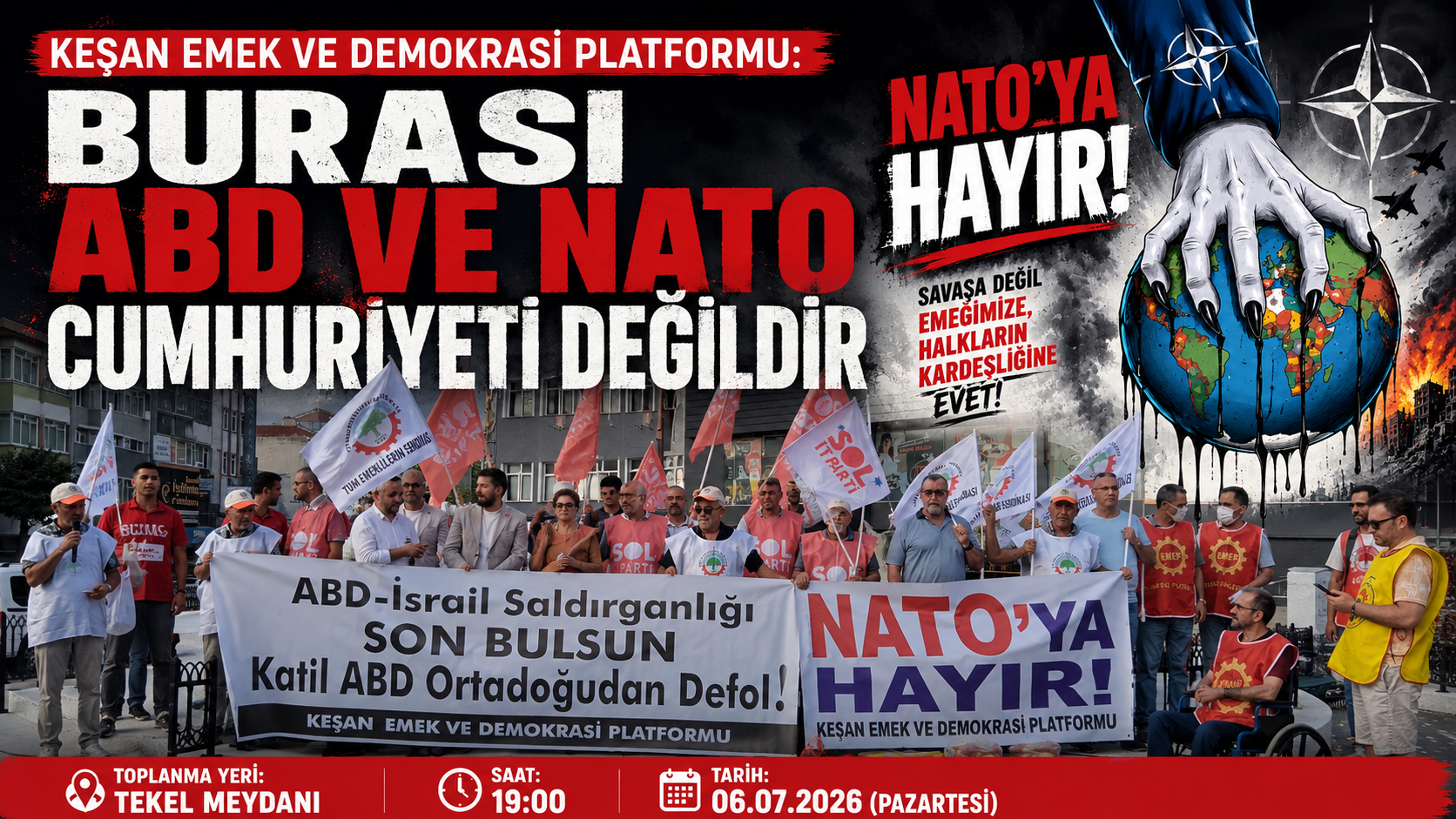 “Burası ABD ve NATO Cumhuriyeti değildir”