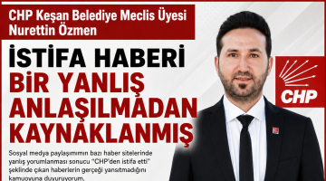 Nurettin Özmen” istifa haberim yanlış anlaşılmadan kaynaklanmış”