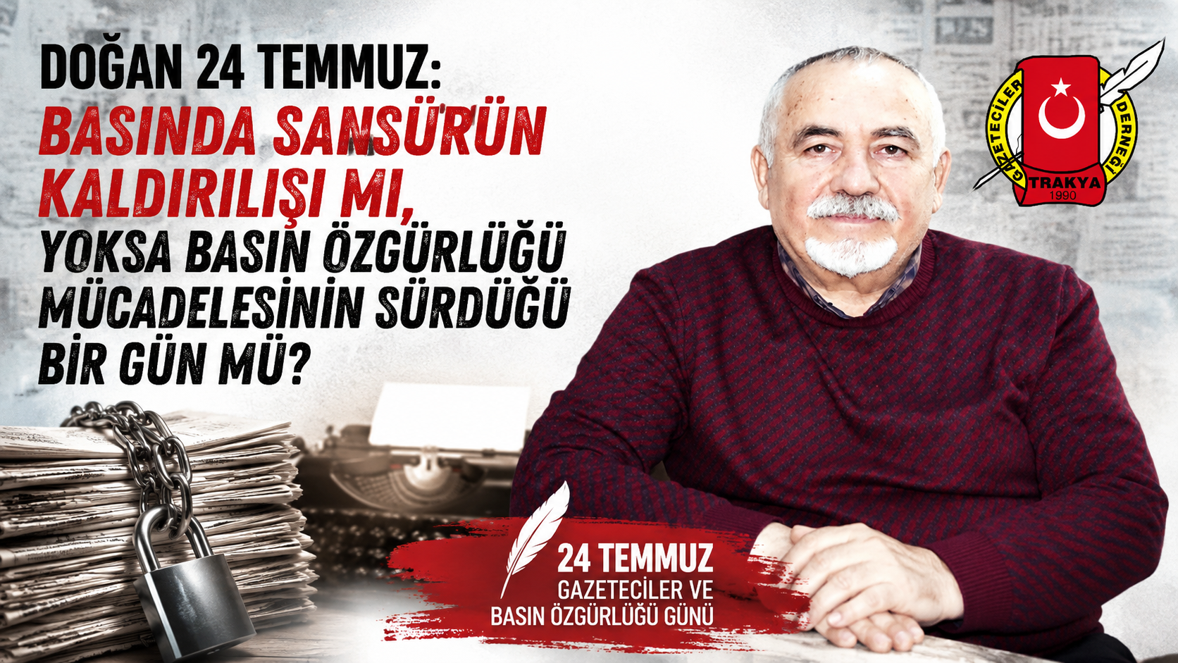 Orhan Doğan’dan 24 Temmuz açıklaması