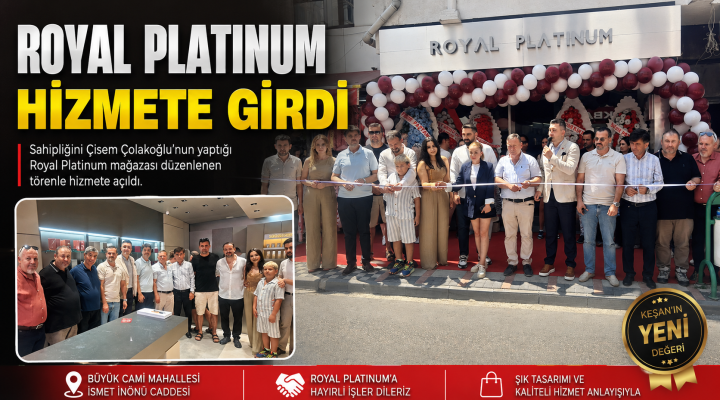 Royal Platinum hizmete girdi