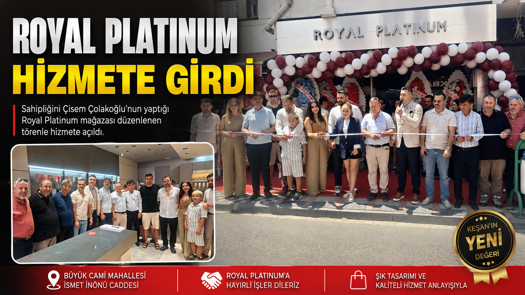 Royal Platinum hizmete girdi