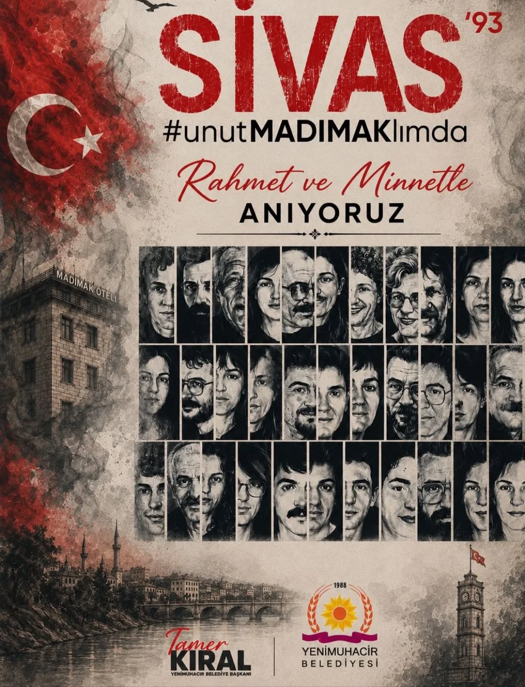 Başkan Kıral’dan Madımak mesajı