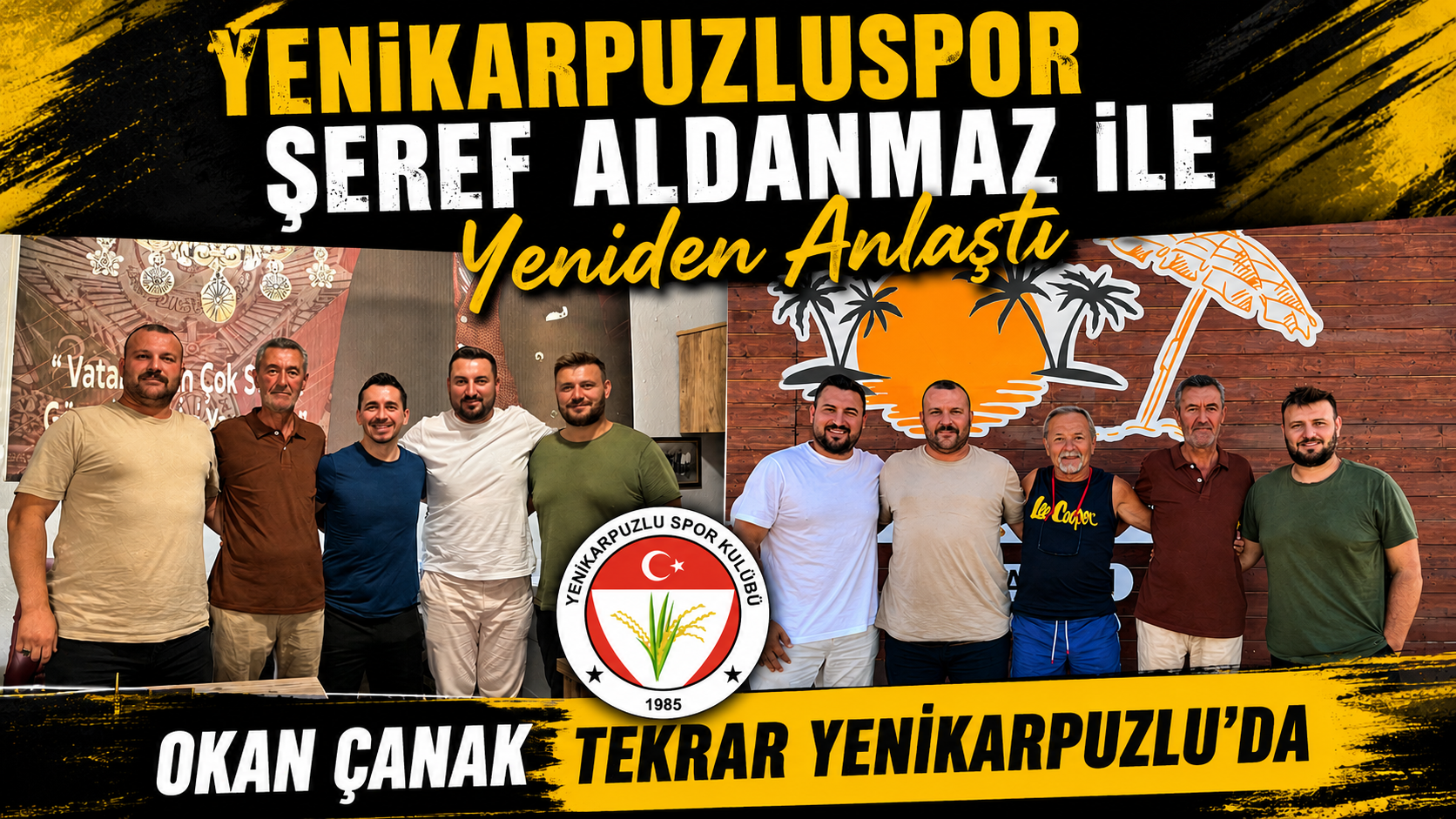 Yenikarpuzluspor, Şeref Aldanmaz ile anlaştı