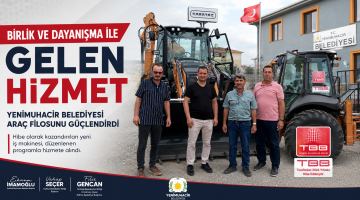 Yenimuhacir Belediyesi araç filosunu güçlendirdi